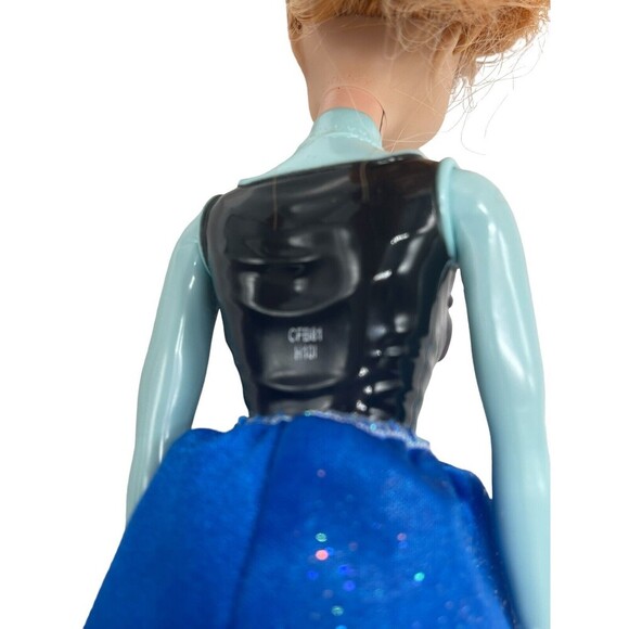 Mattel Disney Frozen Princess Anna Barbie Doll with Fashion Outfit Crown - Picture 9 of 16